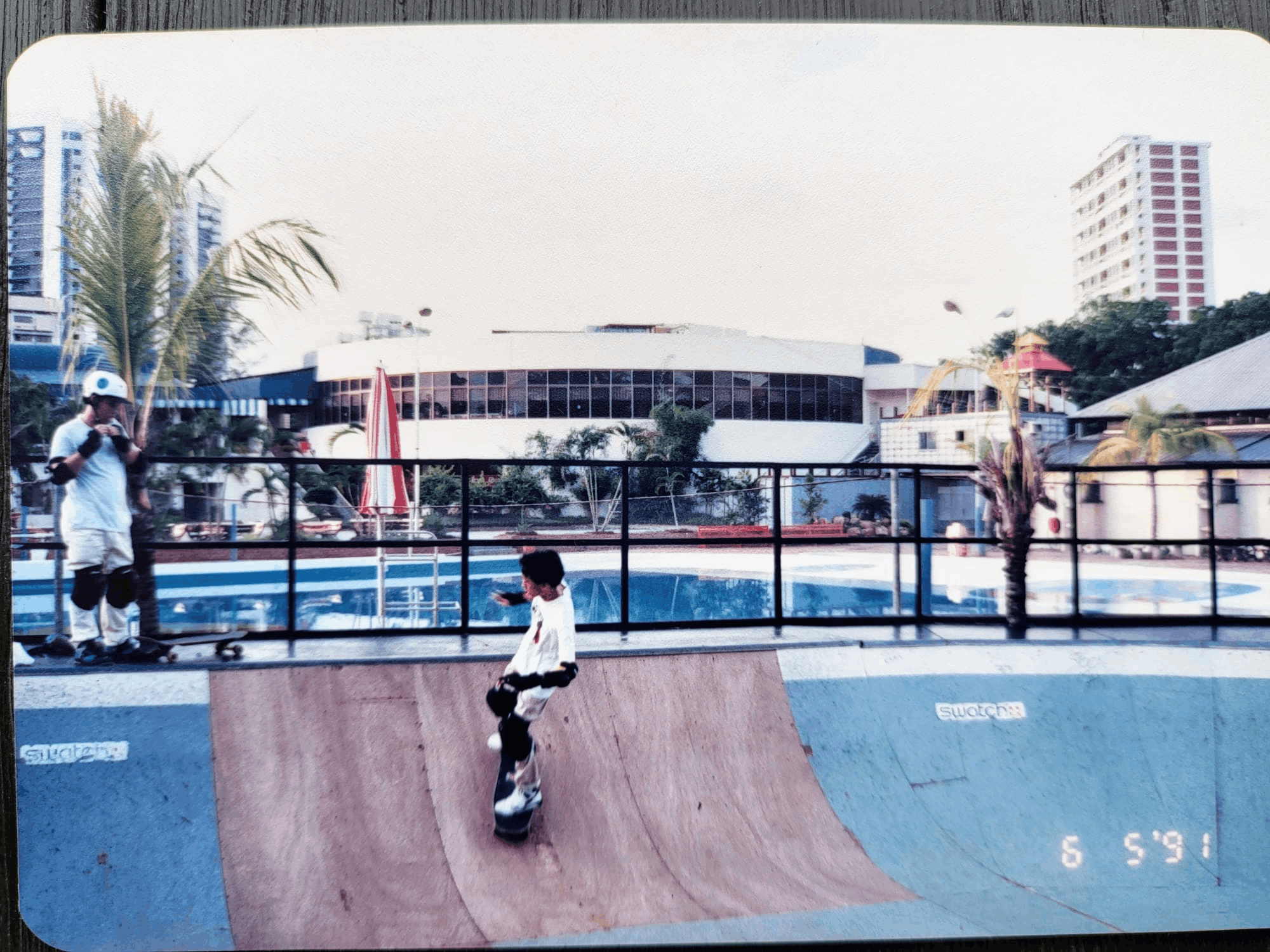 Skateboarding